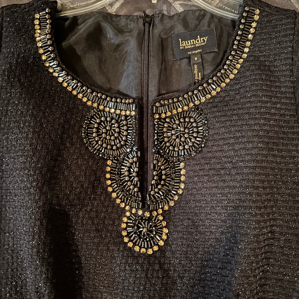 Gorgeous black tweed dress size 8